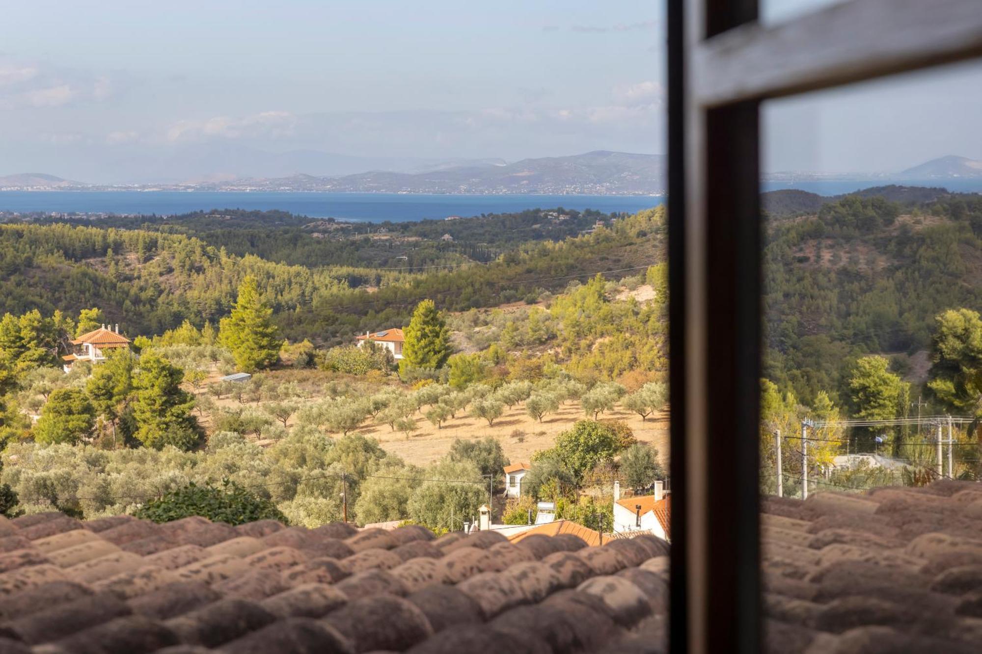 Villa Marrone Splendid Seaview Markopoulon Oropou Esterno foto