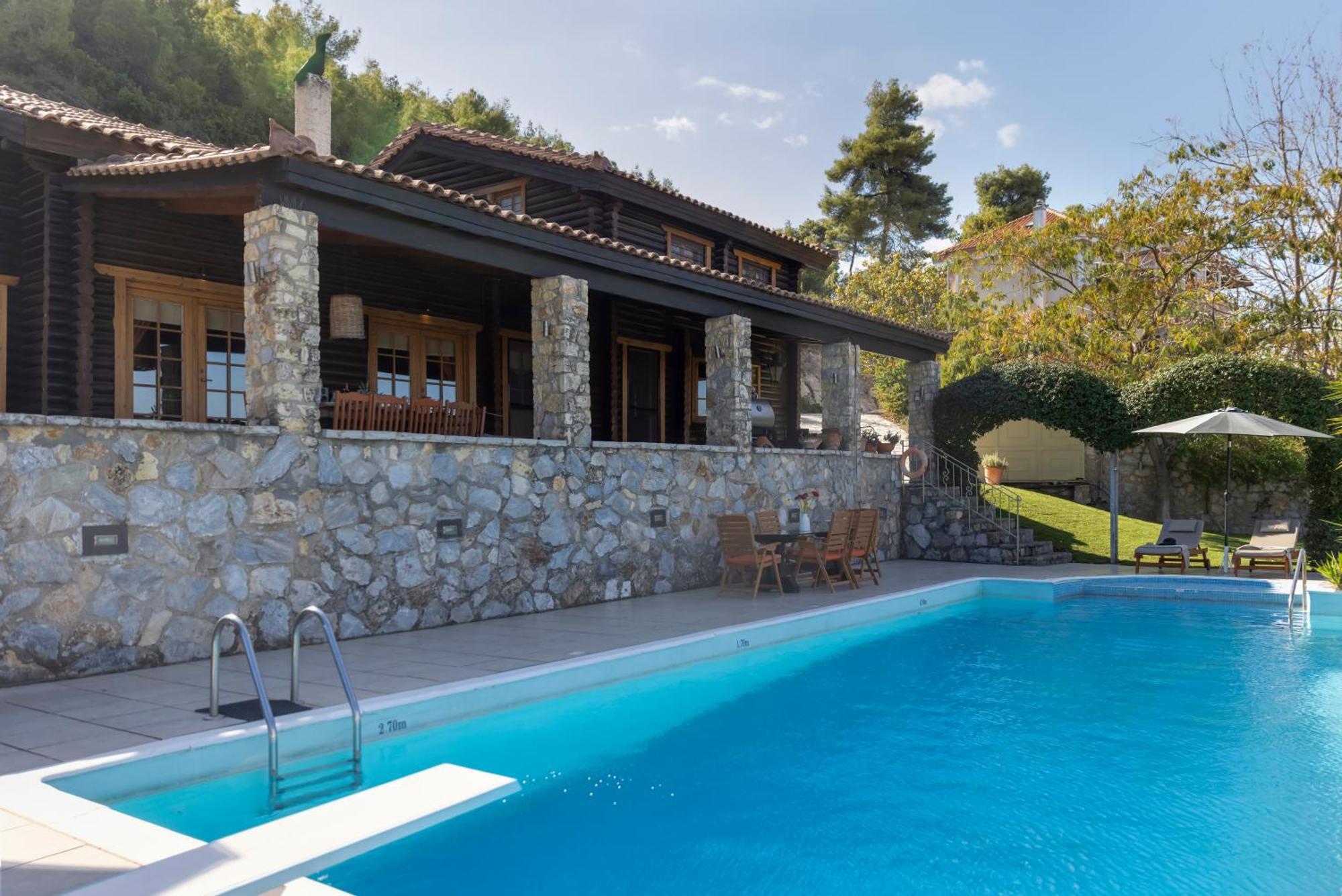 Villa Marrone Splendid Seaview Markopoulon Oropou Esterno foto