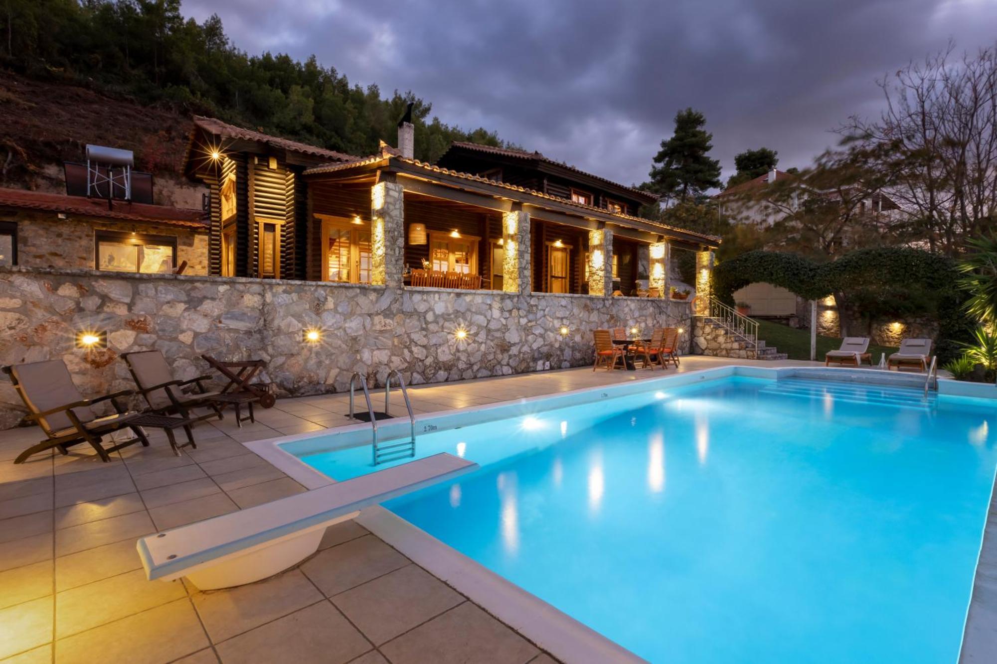 Villa Marrone Splendid Seaview Markopoulon Oropou Esterno foto