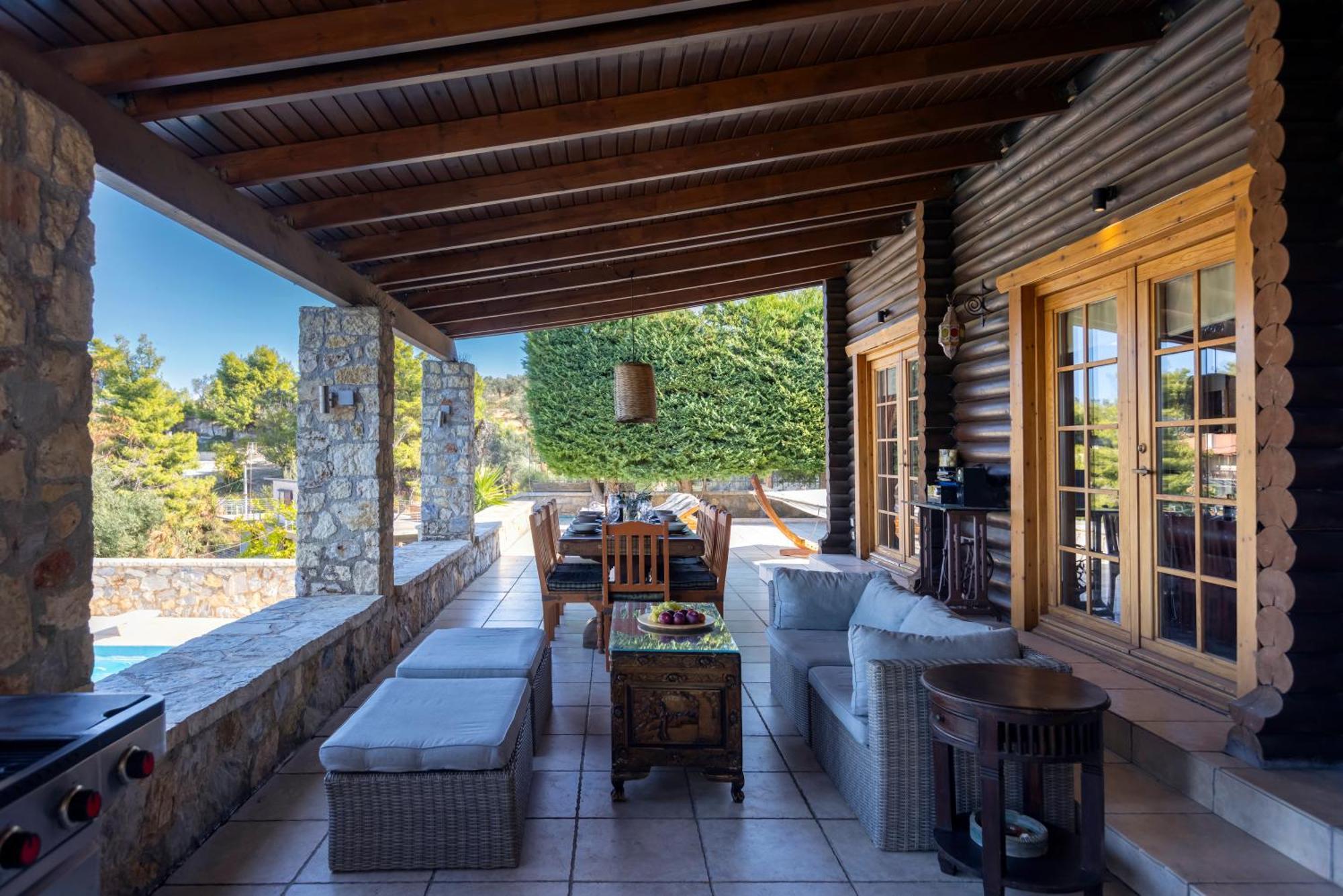 Villa Marrone Splendid Seaview Markopoulon Oropou Esterno foto