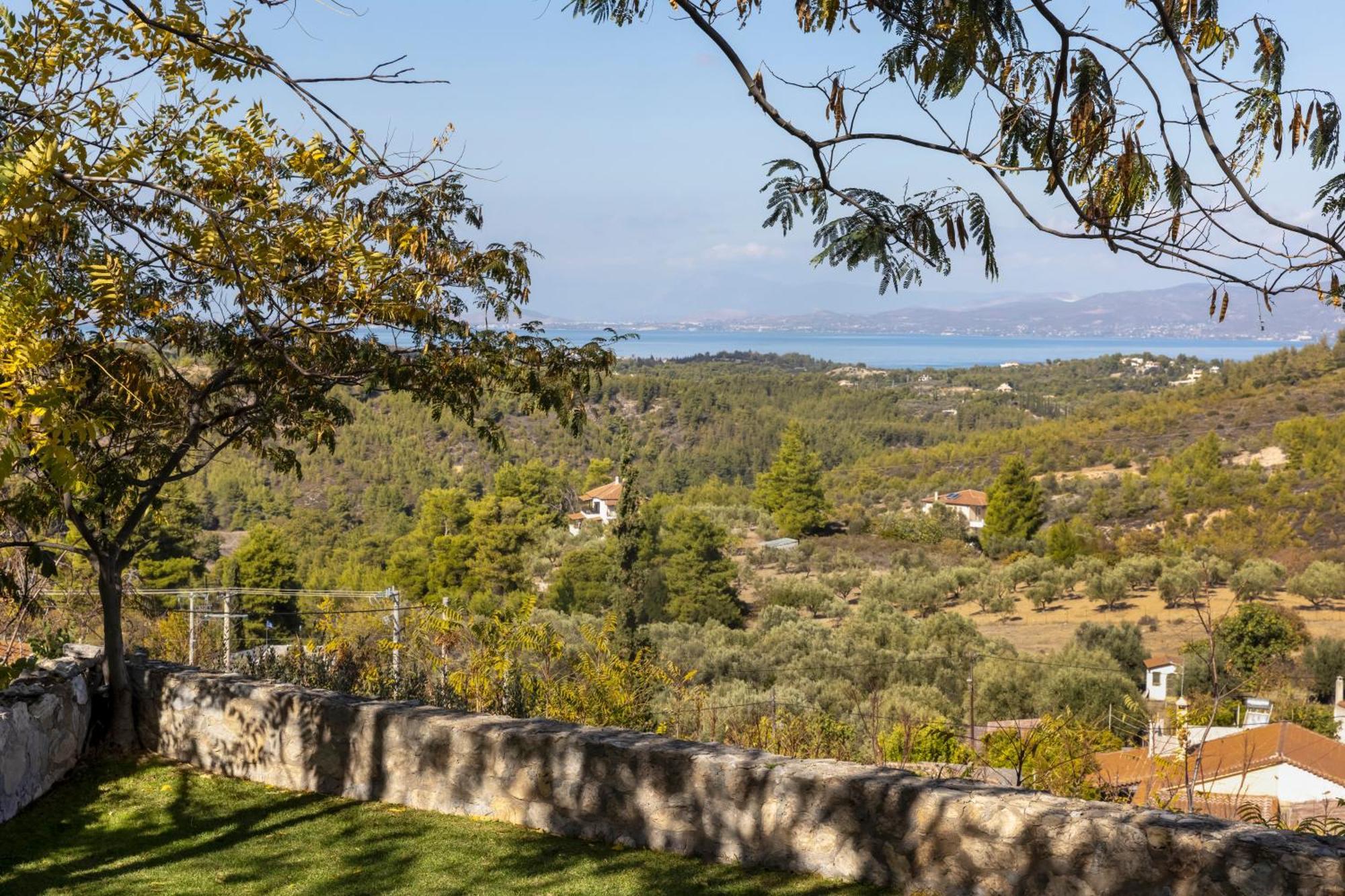 Villa Marrone Splendid Seaview Markopoulon Oropou Esterno foto
