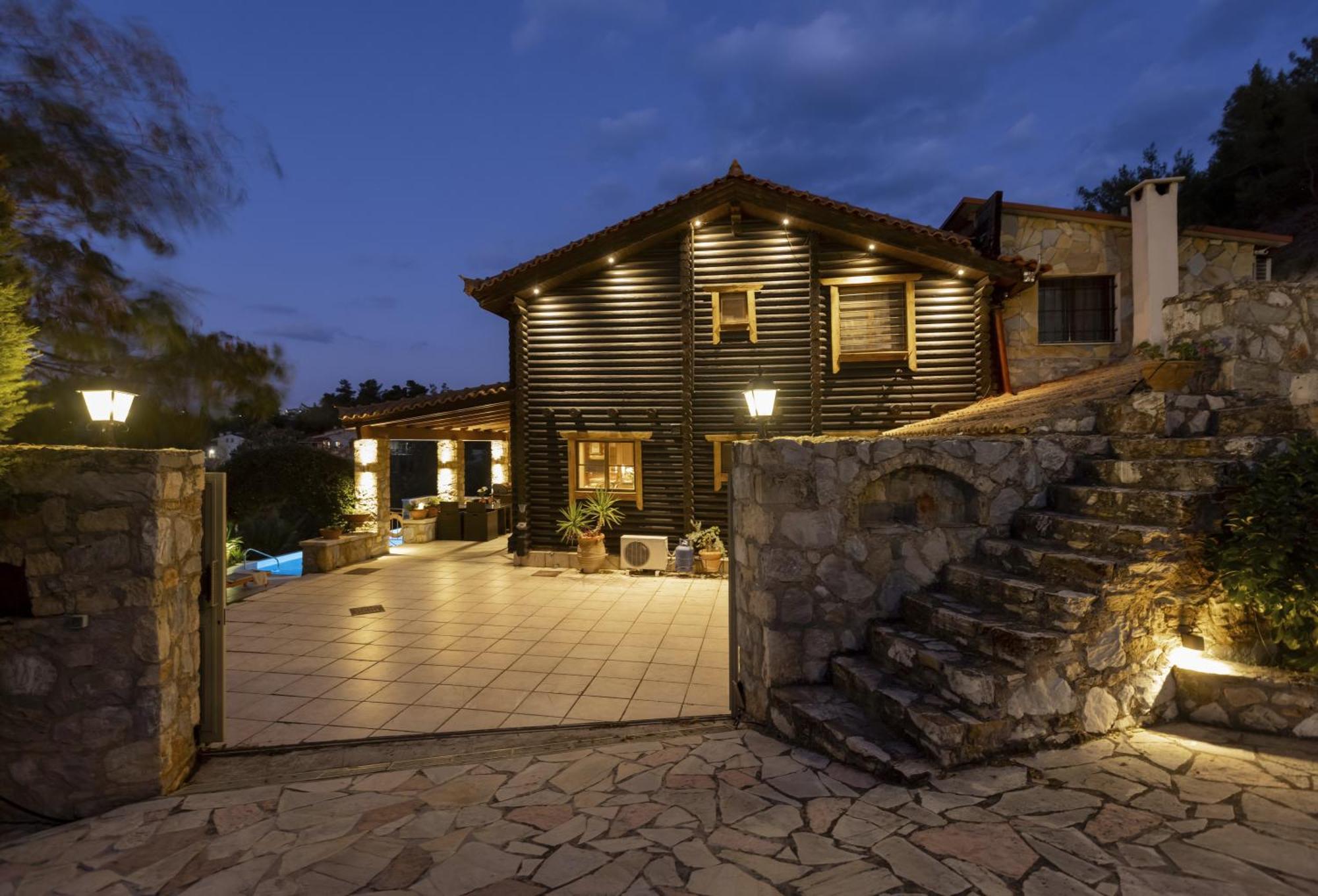Villa Marrone Splendid Seaview Markopoulon Oropou Esterno foto