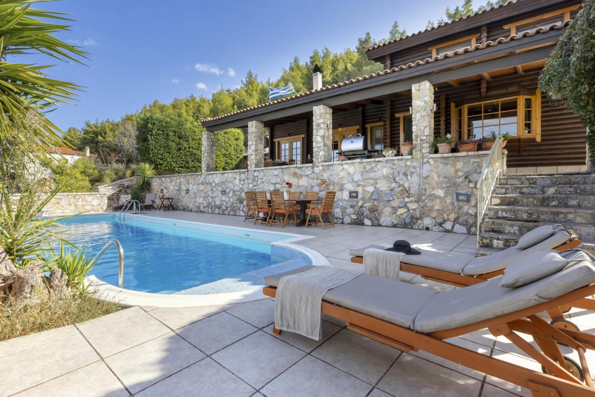 Villa Marrone Splendid Seaview Markopoulon Oropou Esterno foto