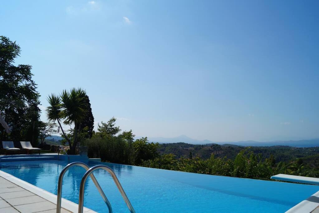 Villa Marrone Splendid Seaview Markopoulon Oropou Esterno foto